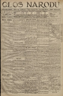 Głos Narodu (wydanie wieczorne). 1918, nr 68