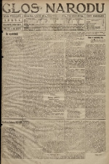 Głos Narodu (wydanie poranne). 1918, nr 93
