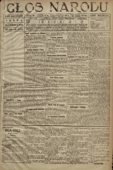 Głos Narodu (wydanie wieczorne). 1918, nr 139