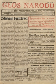 Głos Narodu. 1935, nr 37