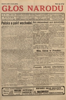 Głos Narodu. 1935, nr 94