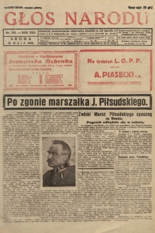 Głos Narodu. 1935, nr 132