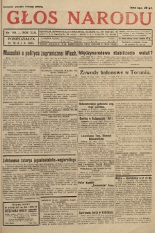 Głos Narodu. 1935, nr 144