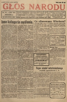 Głos Narodu. 1935, nr 343