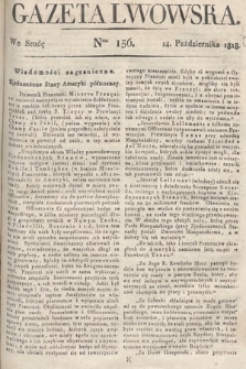 Gazeta Lwowska. 1818, nr 156