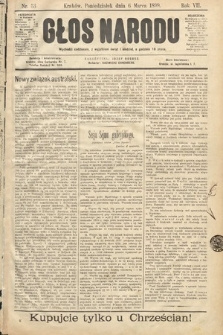 Głos Narodu. 1899, nr 53
