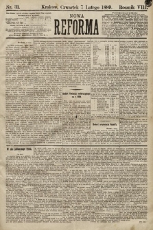 Nowa Reforma. 1889, nr 31