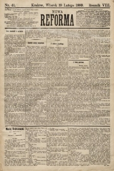 Nowa Reforma. 1889, nr 41