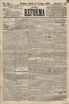 Nowa Reforma. 1889, nr 48