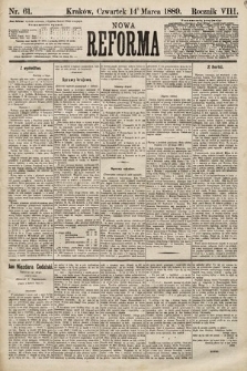 Nowa Reforma. 1889, nr 61
