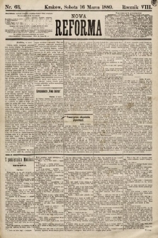 Nowa Reforma. 1889, nr 63