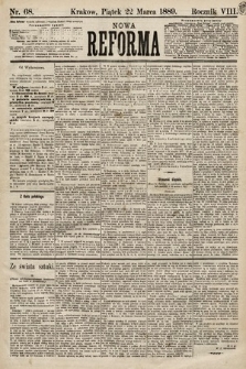 Nowa Reforma. 1889, nr 68