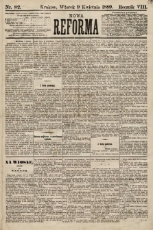 Nowa Reforma. 1889, nr 82
