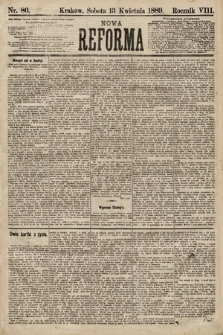 Nowa Reforma. 1889, nr 86