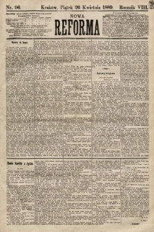 Nowa Reforma. 1889, nr 96