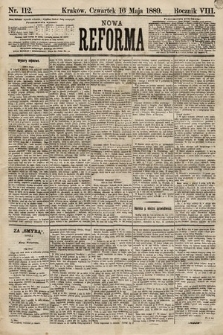 Nowa Reforma. 1889, nr 112