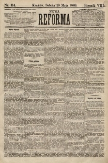 Nowa Reforma. 1889, nr 114