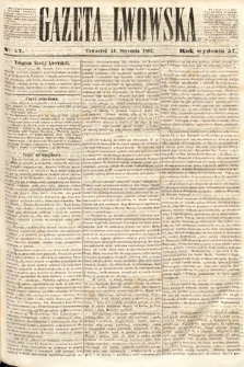 Gazeta Lwowska. 1867, nr 27
