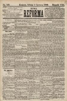 Nowa Reforma. 1889, nr 125