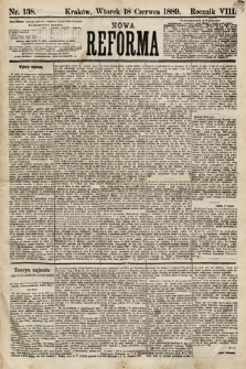 Nowa Reforma. 1889, nr 138