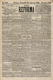 Nowa Reforma. 1889, nr 140