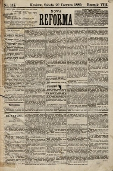 Nowa Reforma. 1889, nr 147