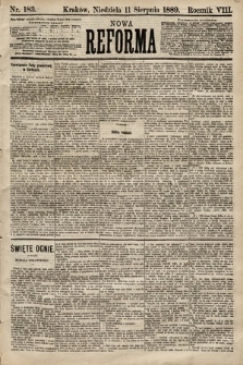 Nowa Reforma. 1889, nr 183
