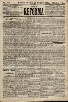 Nowa Reforma. 1889, nr 184