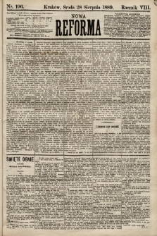 Nowa Reforma. 1889, nr 196
