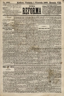 Nowa Reforma. 1889, nr 200