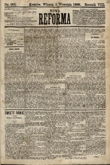Nowa Reforma. 1889, nr 201