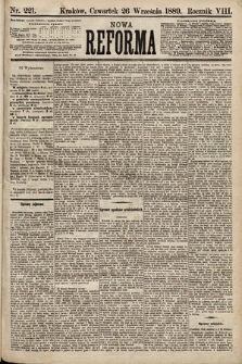 Nowa Reforma. 1889, nr 221