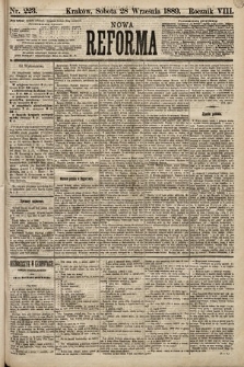 Nowa Reforma. 1889, nr 223