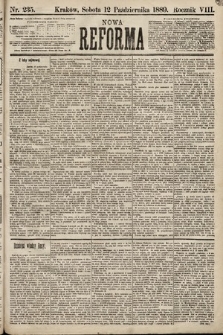Nowa Reforma. 1889, nr 235
