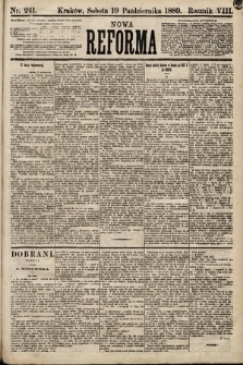 Nowa Reforma. 1889, nr 241