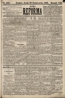 Nowa Reforma. 1889, nr 244