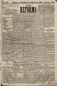 Nowa Reforma. 1889, nr 245