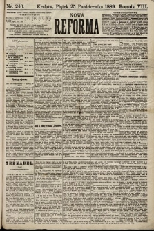 Nowa Reforma. 1889, nr 246