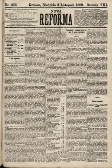 Nowa Reforma. 1889, nr 253
