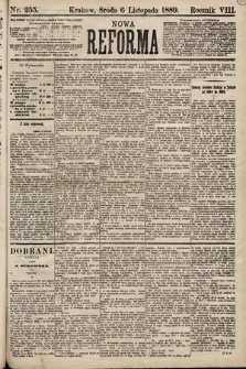 Nowa Reforma. 1889, nr 255