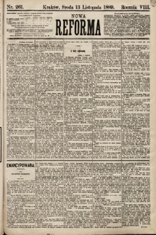 Nowa Reforma. 1889, nr 261