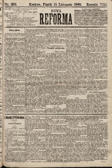 Nowa Reforma. 1889, nr 263