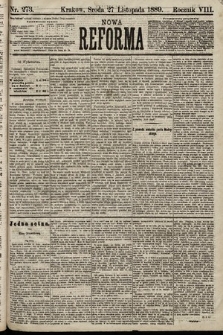 Nowa Reforma. 1889, nr 273