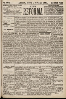 Nowa Reforma. 1889, nr 282