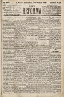 Nowa Reforma. 1889, nr 292