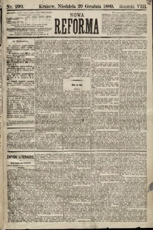 Nowa Reforma. 1889, nr 299