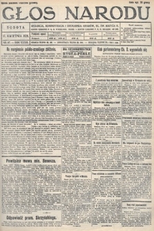 Głos Narodu. 1926, nr 87