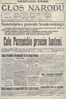 Głos Narodu. 1926, nr 110 [nadzwyczajne wydanie]