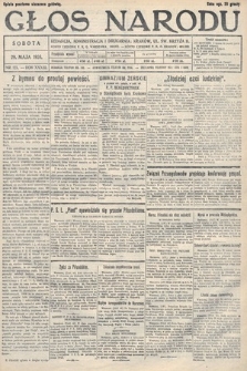 Głos Narodu. 1926, nr 121