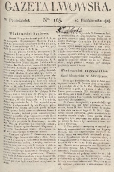 Gazeta Lwowska. 1818, nr 163